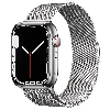 Умные часы Apple Watch Series 7 41 мм Silver Stainless Steel Case with Milanese Loop, серебристый